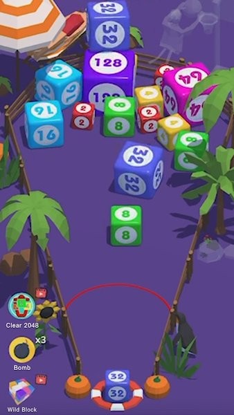 2048立方體紅包版(Super Collapse) v1.0.3 安卓版 2