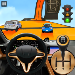 警車(chē)特技大坡道(Police Car Stunts: Mega Ramp Free Car Racing Games)