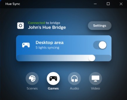 hue sync电脑软件