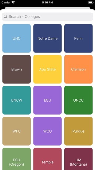 coursicle app(搶課軟件)3