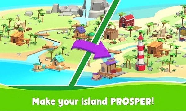 空闲岛大亨生存手机版 v2.1.1 安卓版1