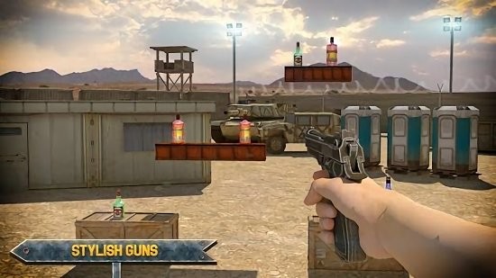 瓶子射擊能手游戲(Bottle Shoot 3D Simulation) v1.6 安卓版 1