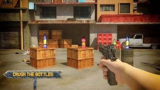 瓶子射擊能手游戲(Bottle Shoot 3D Simulation) v1.6 安卓版 0