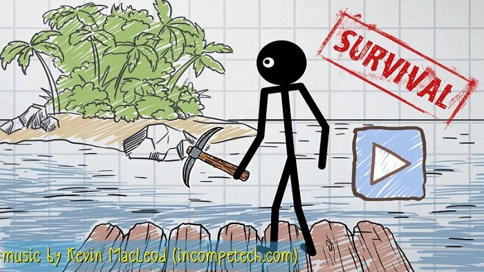 火柴人木筏逃生手游 v1.0 安卓版 1