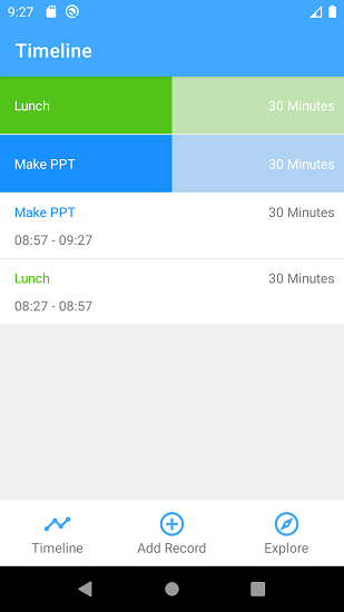 時(shí)間賬本軟件 v1.0.5 安卓版 1