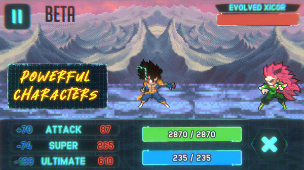 終極戰(zhàn)士格斗手游 v0.2 安卓版 0