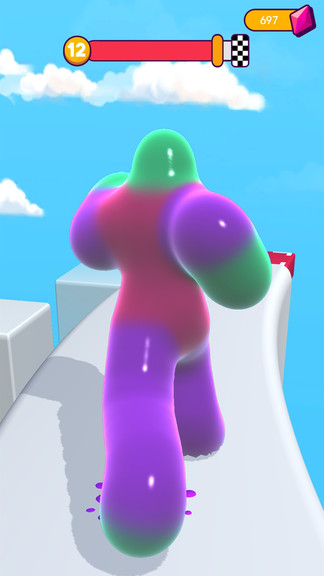 果凍人快跑3d無限金幣版 v1.8 安卓版 3