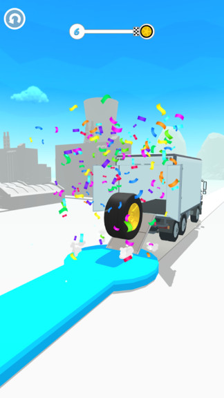 畫(huà)個(gè)車(chē)胎快跑 v0.1 安卓版 2