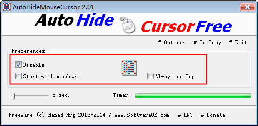 AutoHideMouseCursor軟件下載