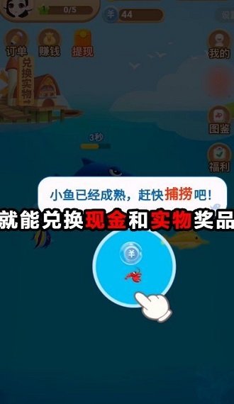 開心魚塘紅包版 v1.0.0 安卓版 0