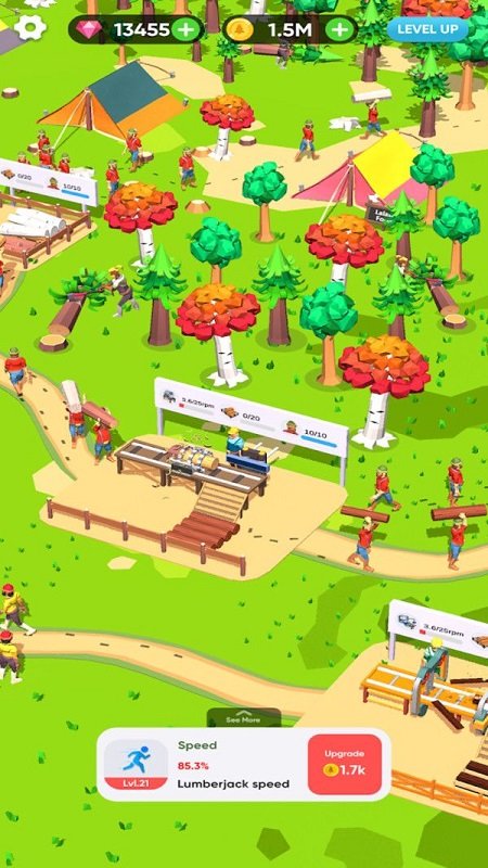 空閑木材廠大亨手游 v1.5 安卓版 1