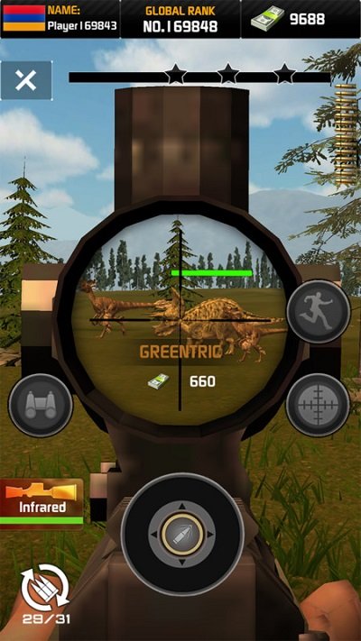 野生恐龍狩獵游戲 v1.0.1 安卓版 0