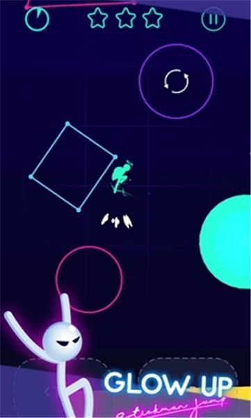 火柴人炫光跳躍手游 v1.0 安卓版 3