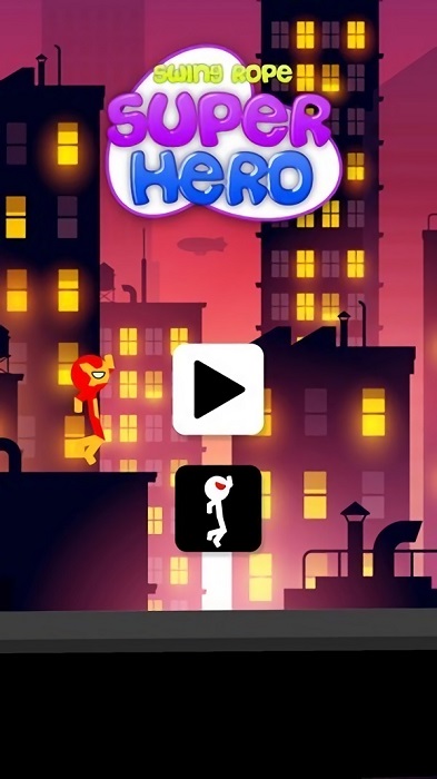 火柴人搖擺繩英雄手游 v1.0 安卓版 1