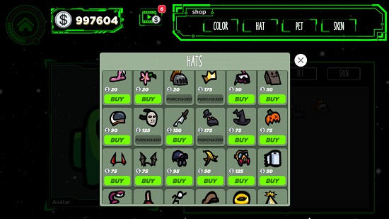 我們之間皮膚模擬器 v1.4 安卓版 2