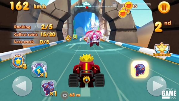 茶杯頭卡丁車手游 v1 安卓版 1