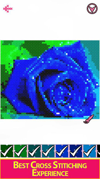 花朵十字繡 v1.0 安卓版 1