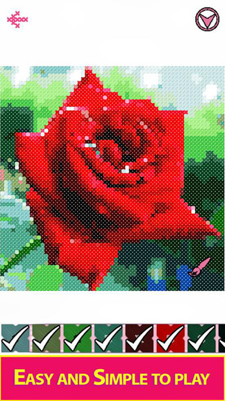 花朵十字繡 v1.0 安卓版 3