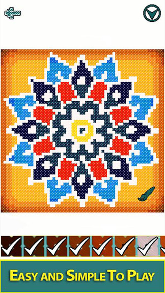 十字繡曼陀羅手機版