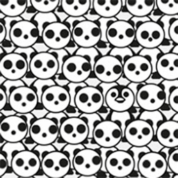 捉迷藏的企鵝黑白尋物