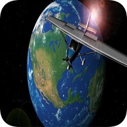3d地球飛行模擬器(3D Earth Flight Simulator)