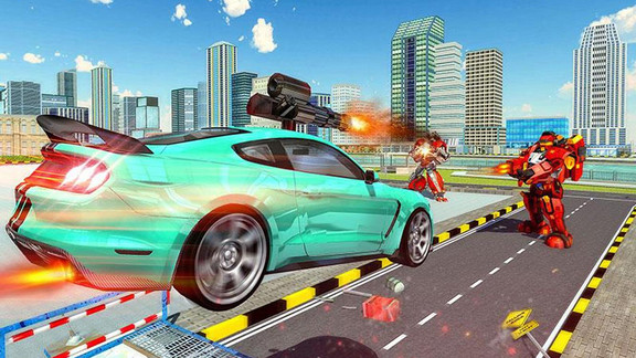 警車變形機(jī)器人最新版 v1.0.15 安卓版 0