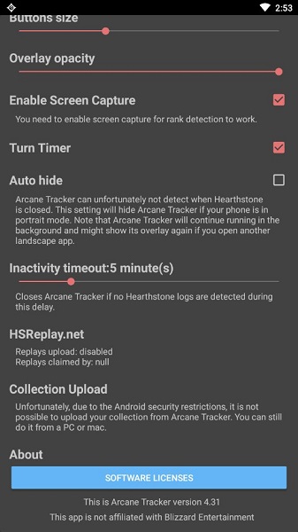 移動(dòng)端arcanetracker記牌器中文版 v4.46 安卓手機(jī)版 1