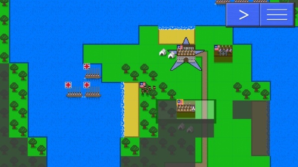 像素士兵薩拉托加戰(zhàn)役游戲 v2.01 安卓版 1