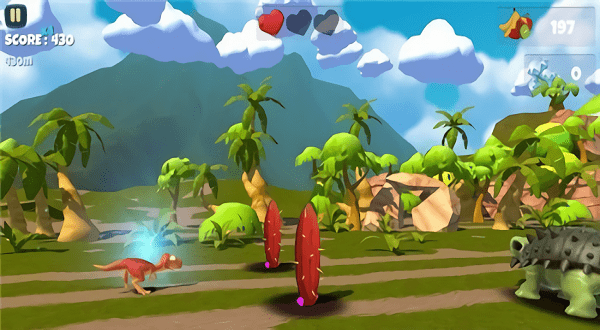 侏羅紀(jì)小島奔跑官方版 v1.0 安卓版 0