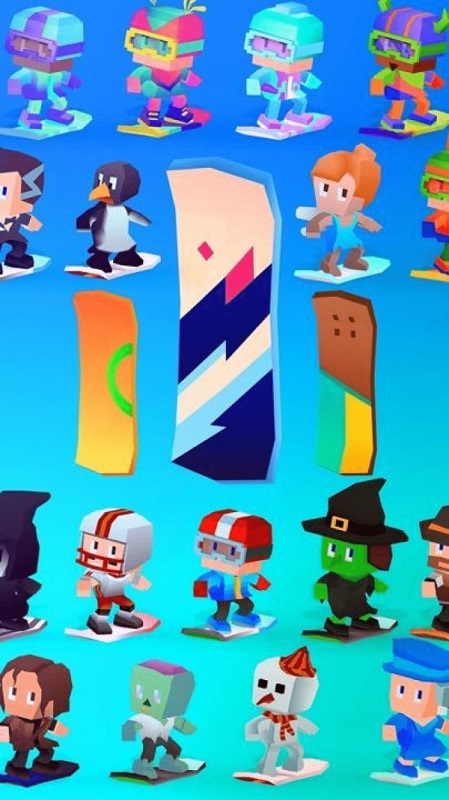 像素方塊滑雪游戲 v1.7.219 安卓版 3