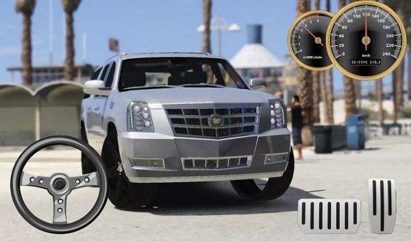 汽車(chē)模擬器凱雷德駕駛中文版 v120 安卓版 1