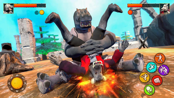 動(dòng)物空手道格斗手機(jī)版 v1.0.1 安卓版 0