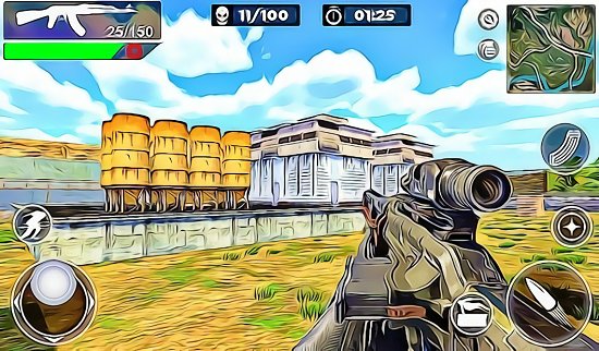 交叉火力戰(zhàn)場中文版 v1 安卓版 2