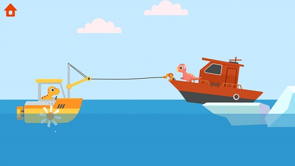 恐龍巡邏艇兒童免費(fèi)游戲 v1.0.8 安卓版 0