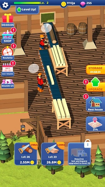 伐木廠大亨手機版 v2.0 安卓版 2