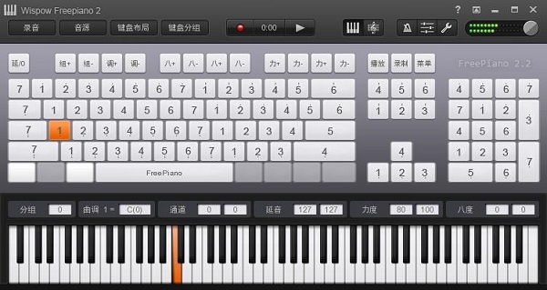 Wispow Freepiano2鋼琴譜下載 Wispow Freepiano2譜子下載