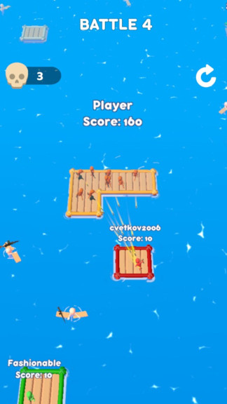 木筏大作戰(zhàn)手機(jī)版 v0.11 安卓版 0