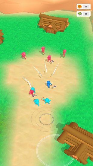 火柴人木材競賽中文版 v0.3 安卓版 1