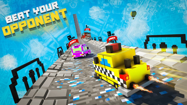 像素斜坡賽車下載