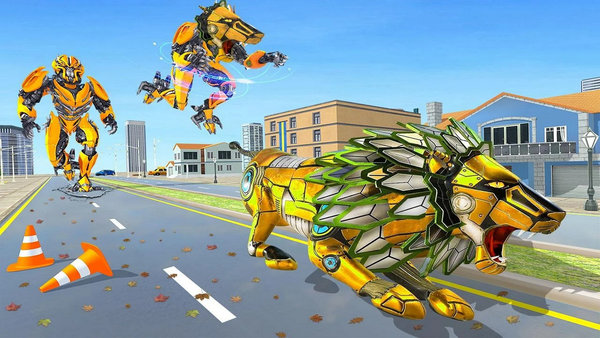 狮子变形机器人 狮子变形机器人手机游戏下载