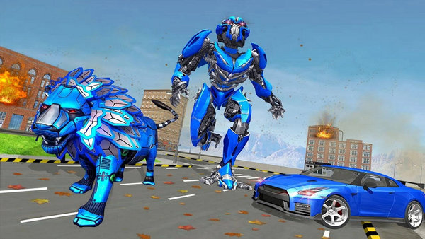 狮子变形机器人 狮子变形机器人游戏下载