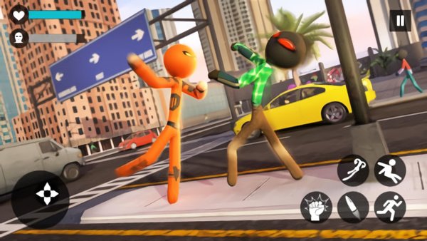 罪惡城市火柴人中文版 罪惡城市火柴人版手機(jī)游戲