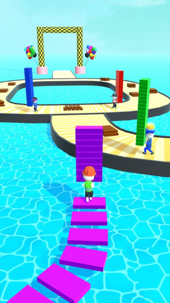 搬磚水上漂小游戲2