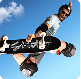 滑板特技游戲