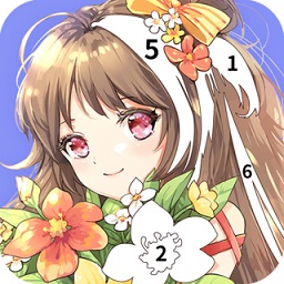 花花涂色小游戲