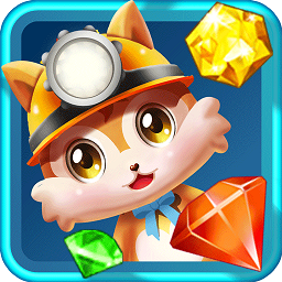 兒童黃金礦工小游戲