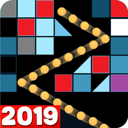 磚塊爆破球小游戲