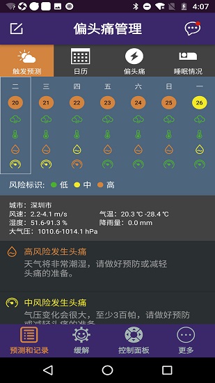 偏頭痛管理 偏頭痛管理app