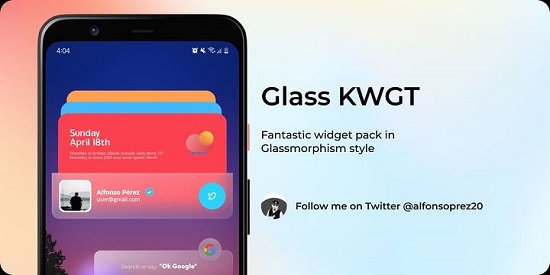 glass kwgt app v1.1 安卓版 4