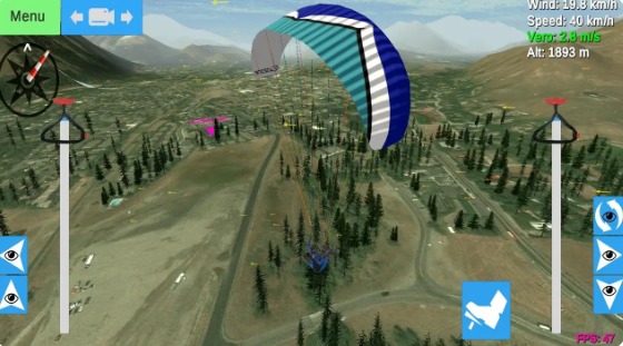 滑翔傘模擬器手機軟件(Glider Sim) v1.4 安卓版 0